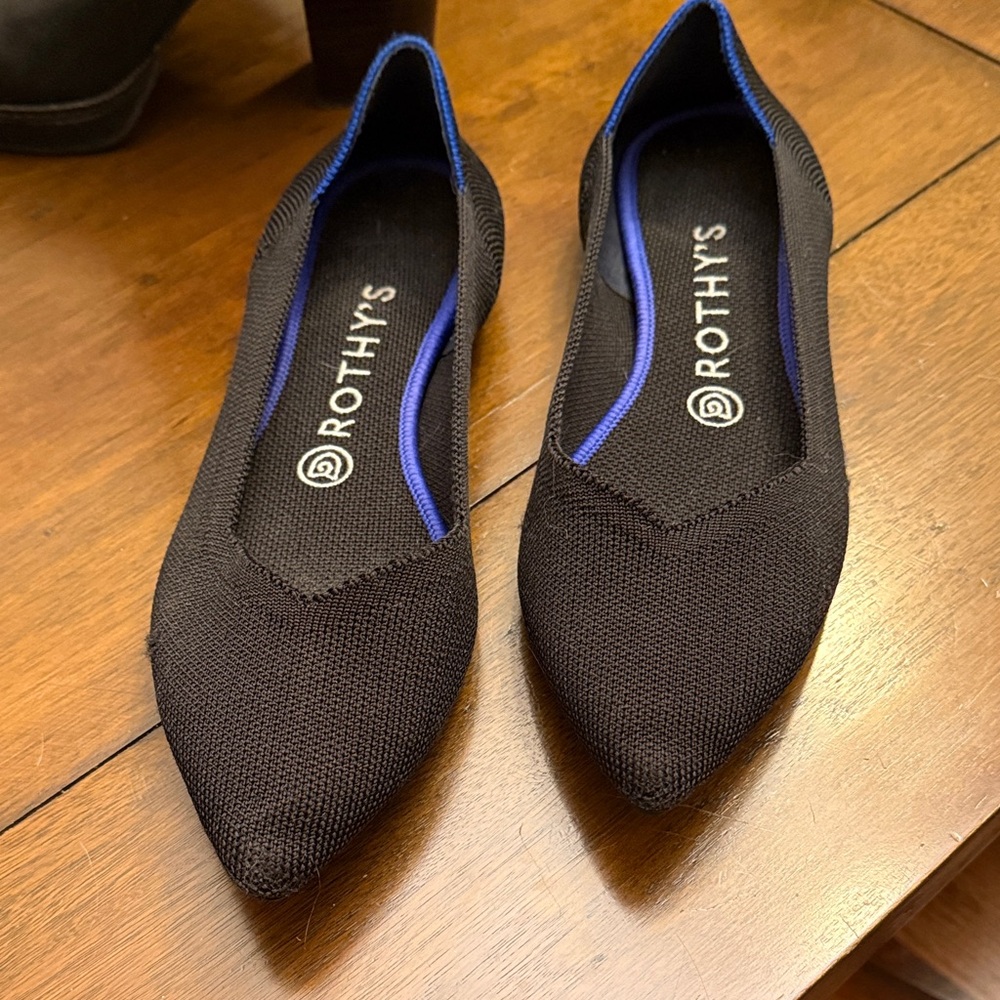Rothy's Black Flats